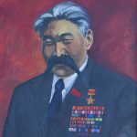 Очир Кикеев Портрет Б.Б.Городовикова