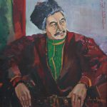 Очир Кикеев ПОРТРЕТ АРТИСТА И. УЛАНОВА