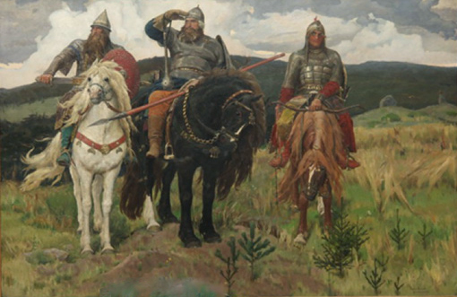 В.Васнецов "Три богатыря"